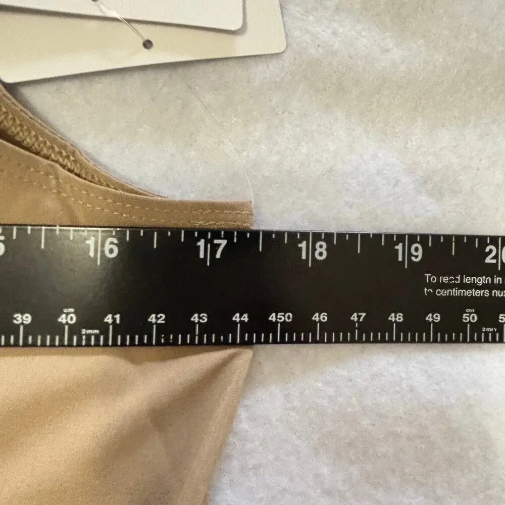 Athleta Girl School Day Dress Uniform Tan Khaki Beige Size XL 14 NWT